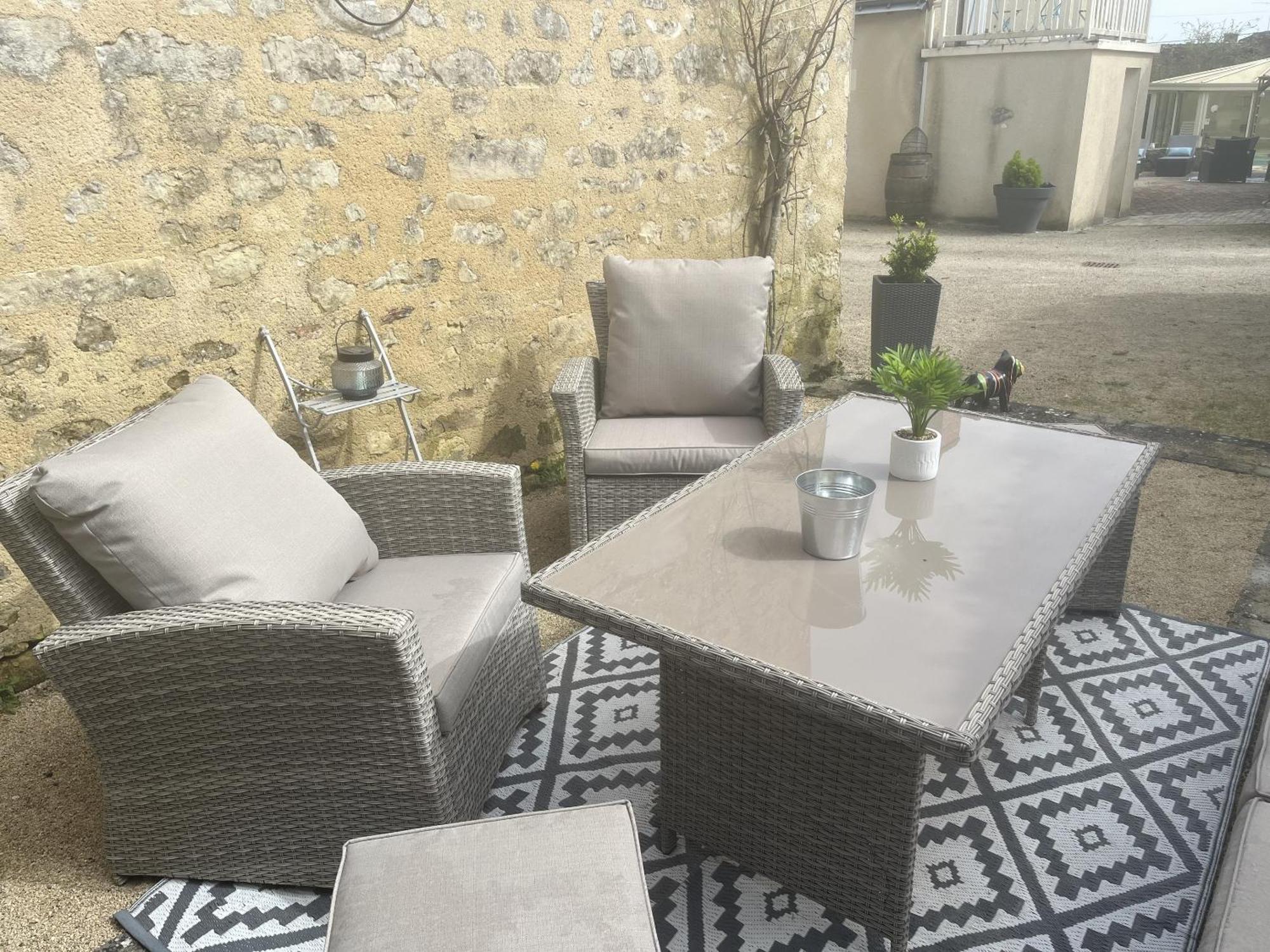 Gite Les Piraudieres Noyant-de-Touraine Szoba fotó